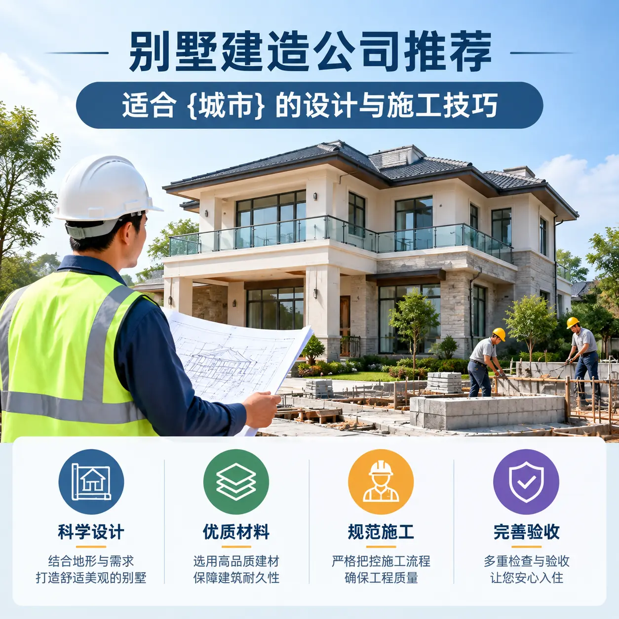 别墅建造公司推荐:适合 金沙 的设计与施工技巧