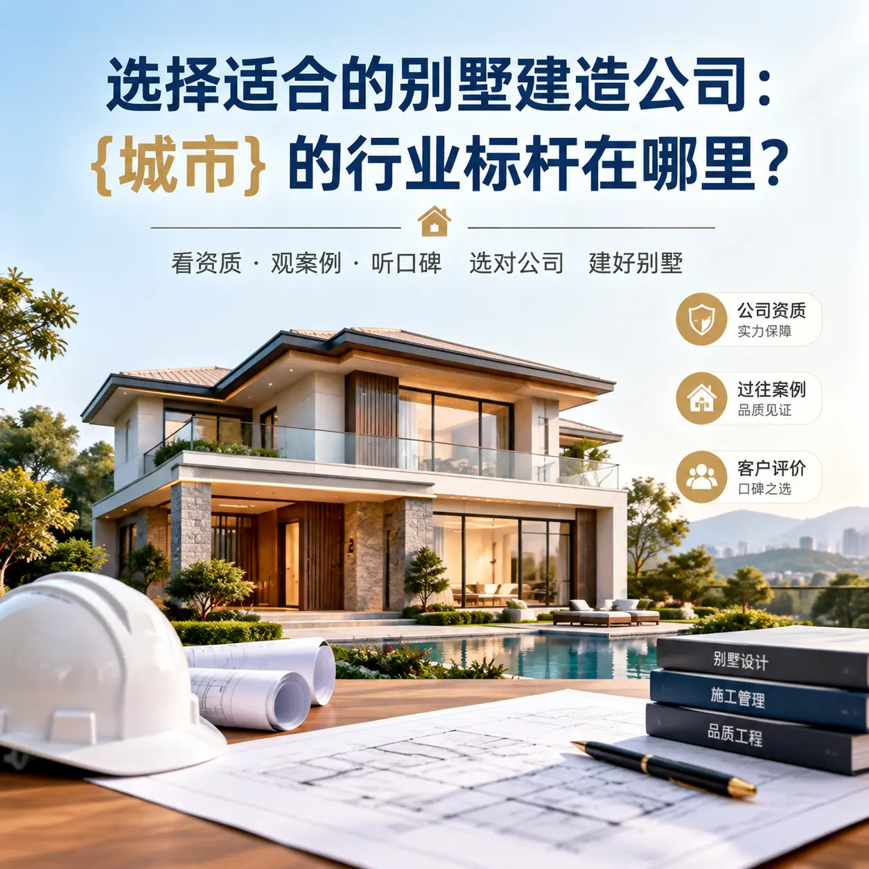 选择适合的别墅建造公司： 金沙 的行业标杆在哪里？
