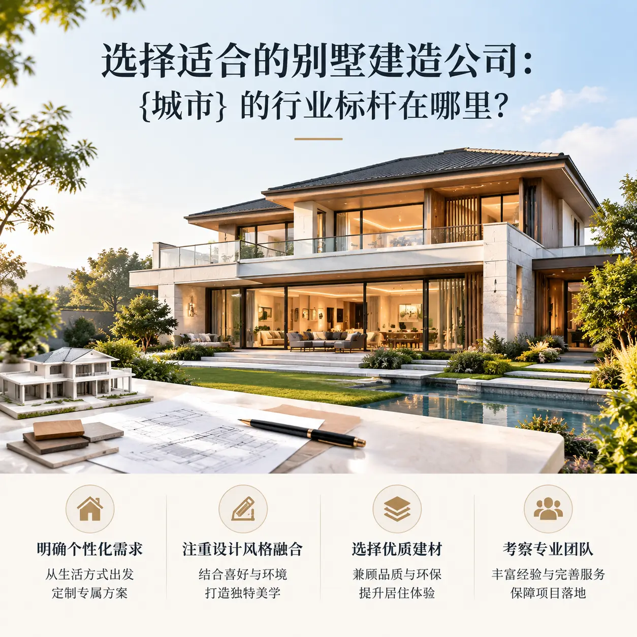 选择适合的别墅建造公司: 金沙 的行业标杆在哪里?