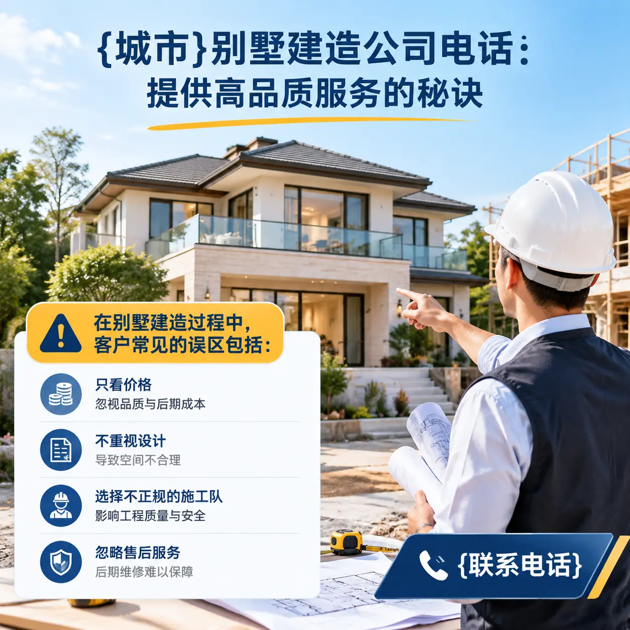 金沙别墅建造公司电话:提供高品质服务的秘诀