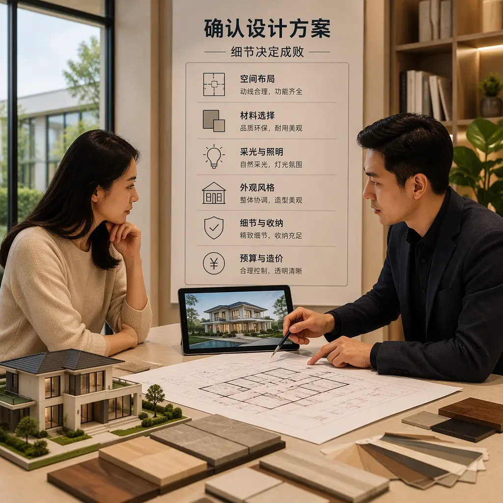别墅建造公司推荐：与设计师沟通的有效技巧在 金沙