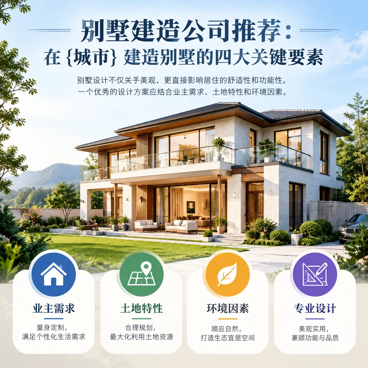 别墅建造公司推荐：在 金沙 建造别墅的四大关键要素