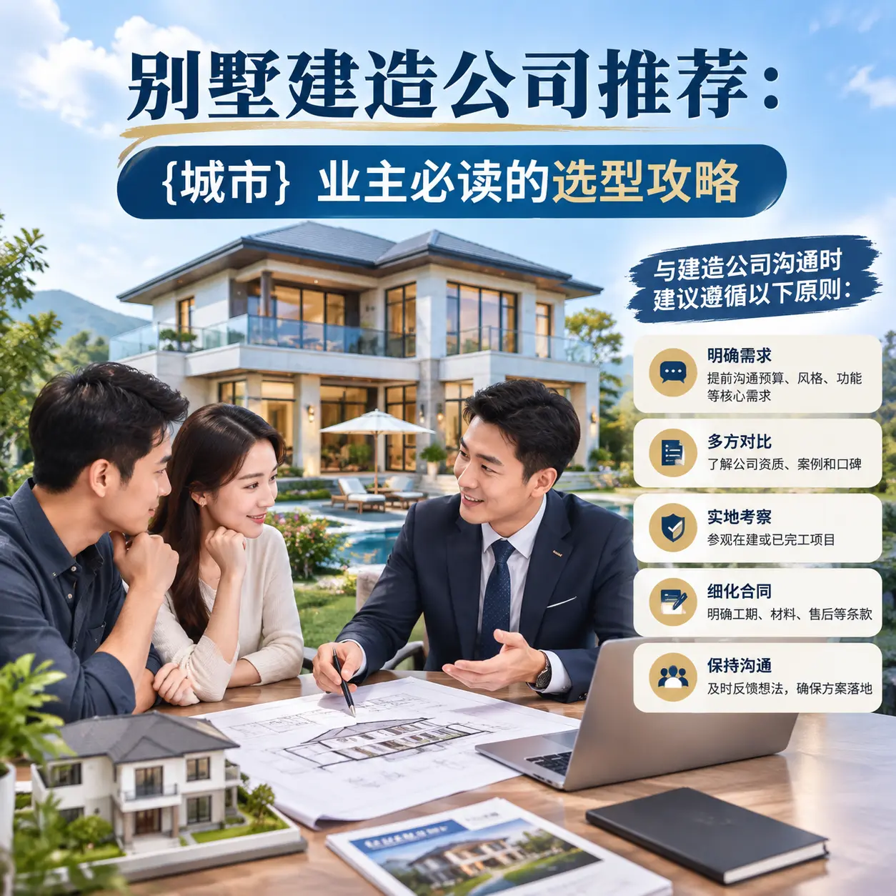 别墅建造公司推荐： 金沙 业主必读的选型攻略