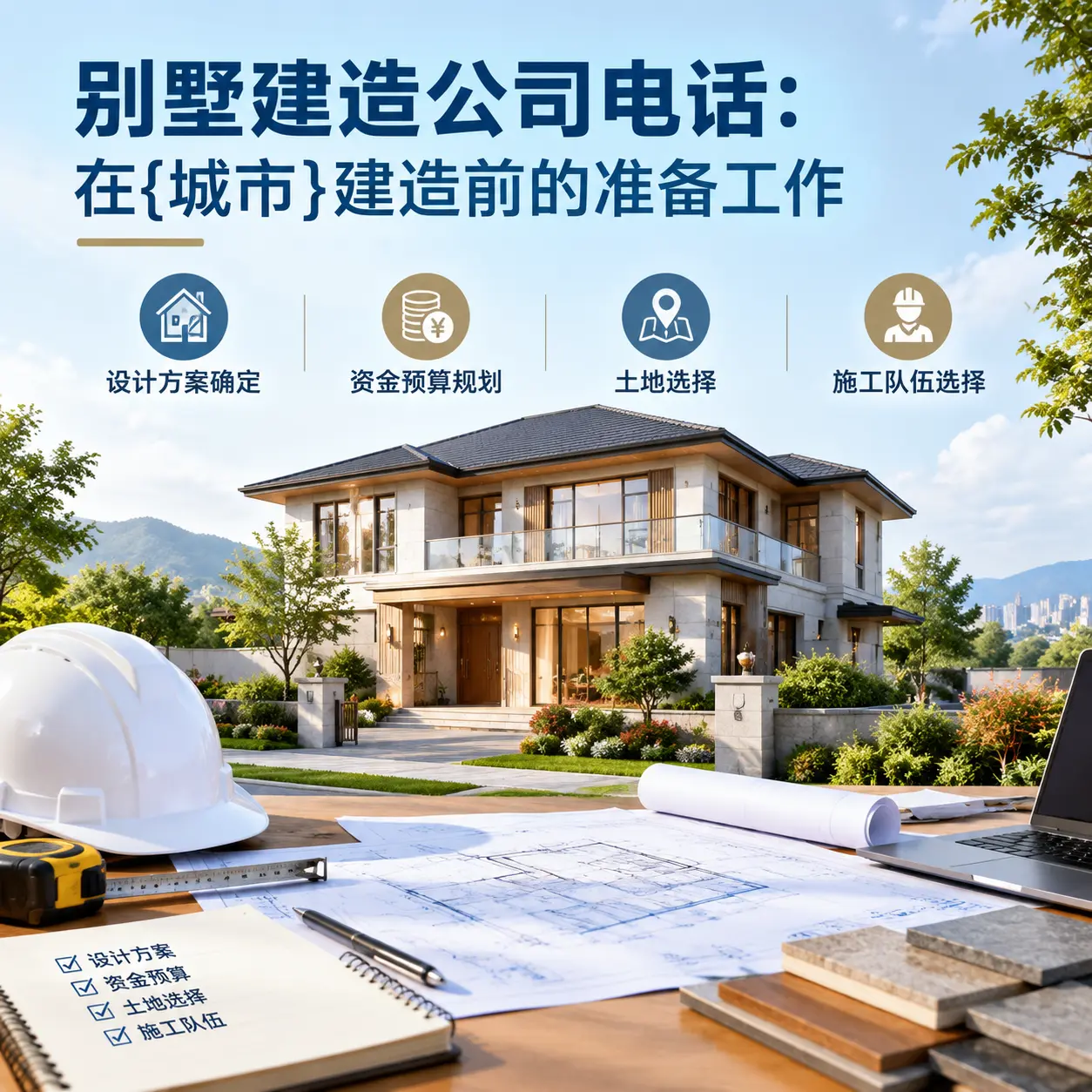 别墅建造公司电话：在金沙建造前的准备工作