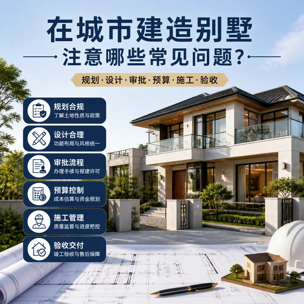 在 金沙 建造别墅，注意哪些常见问题？