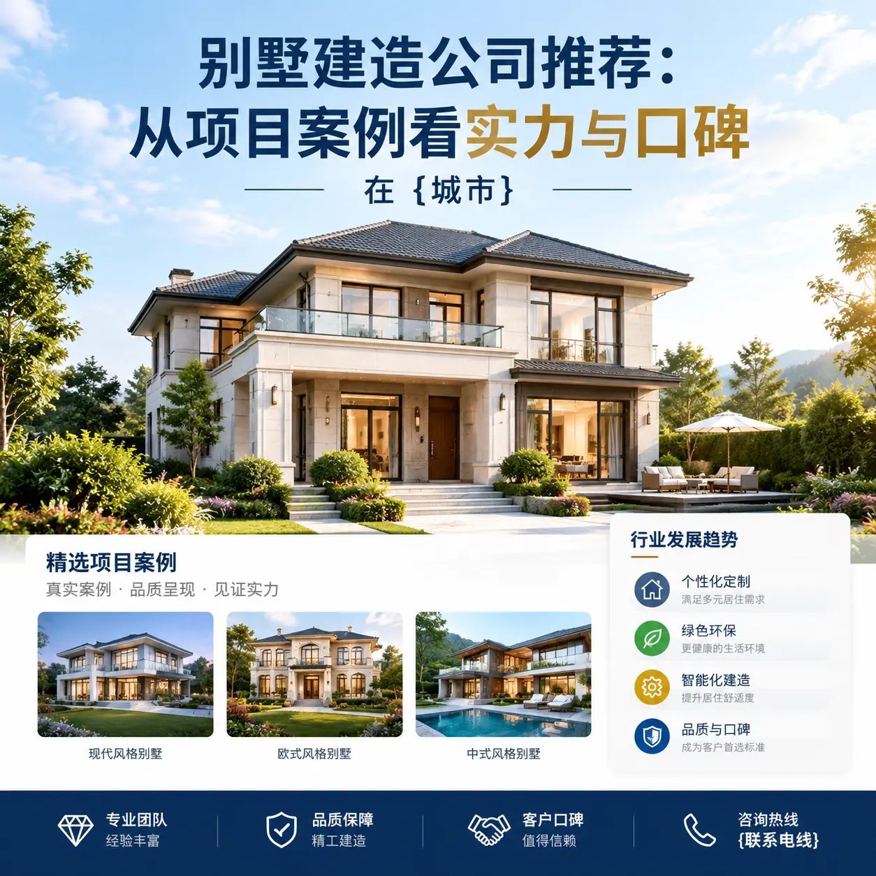 别墅建造公司推荐：从项目案例看实力与口碑在 金沙