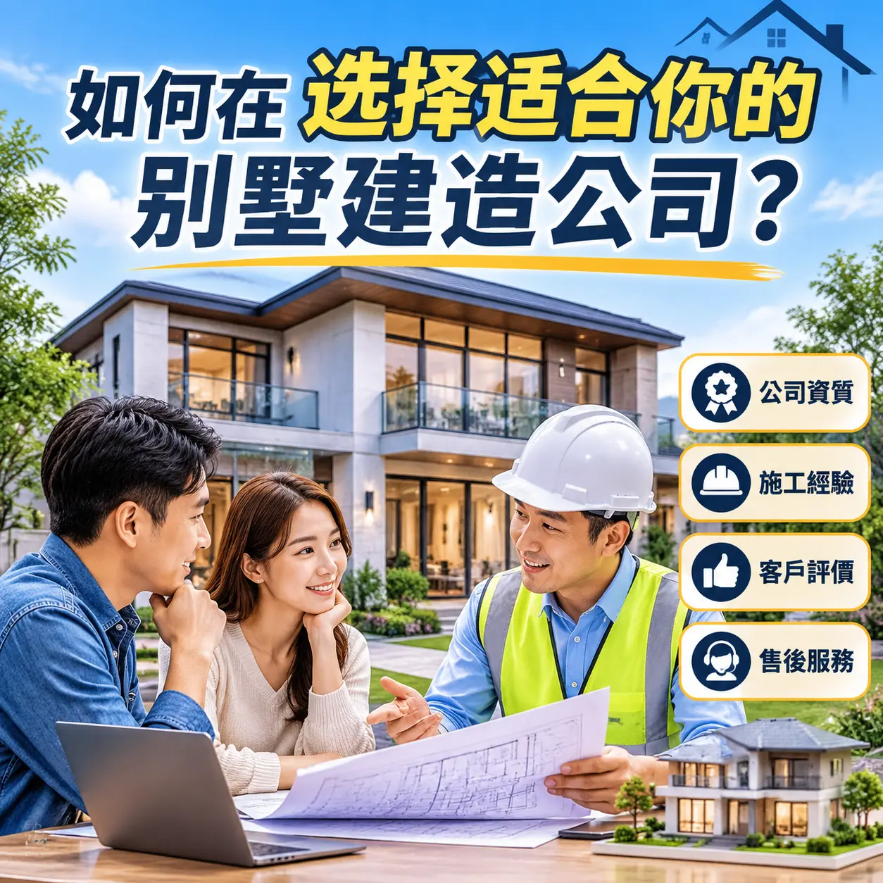 如何在 金沙 选择适合你的别墅建造公司?
